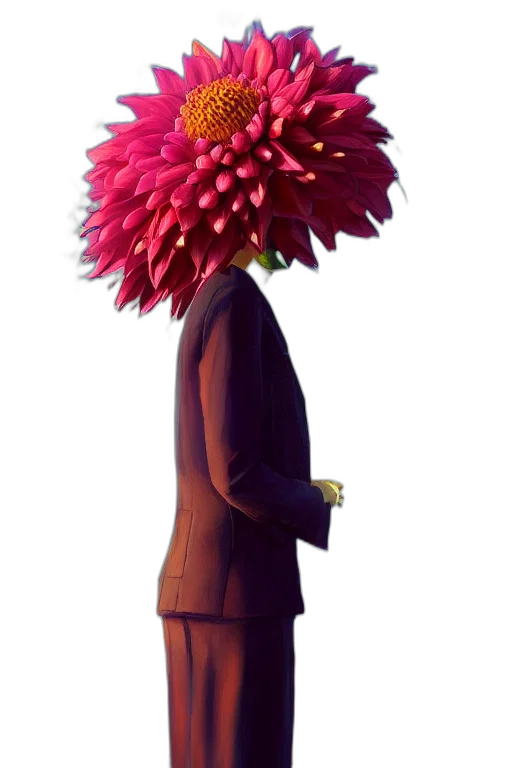 flower, staff, hat, crown transparent PNG cut-out
