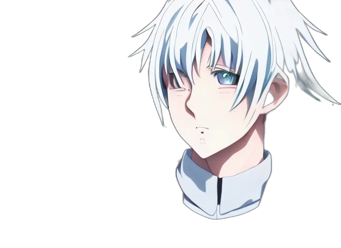 face, robot, staff, creature transparent PNG cut-out