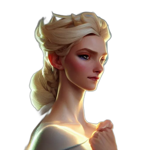 crown, face, staff, dress transparent PNG cut-out
