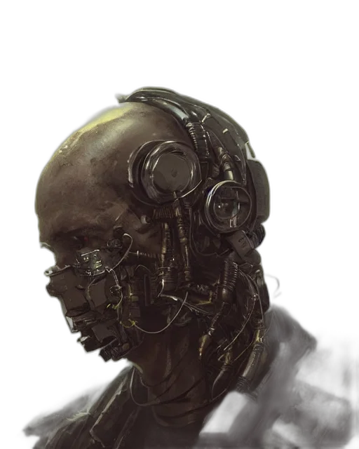 robot, mask, face, creature transparent PNG cut-out