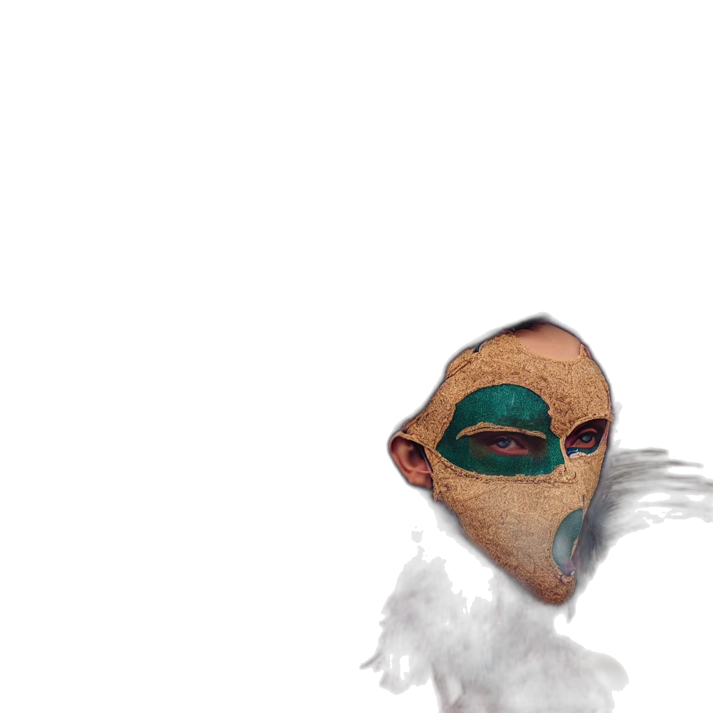 mask, creature, animal, face transparent PNG cut-out