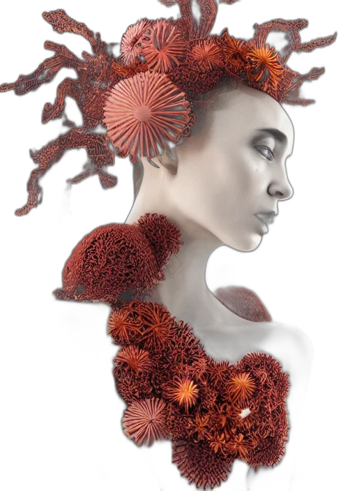 crown, hair, flower, jewelry transparent PNG cut-out