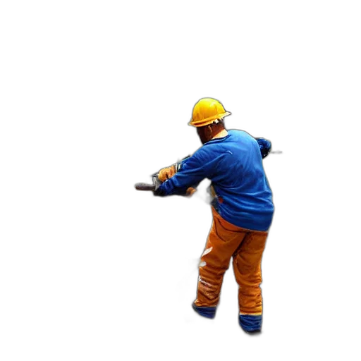 staff, robot, jacket, weapon transparent PNG cut-out