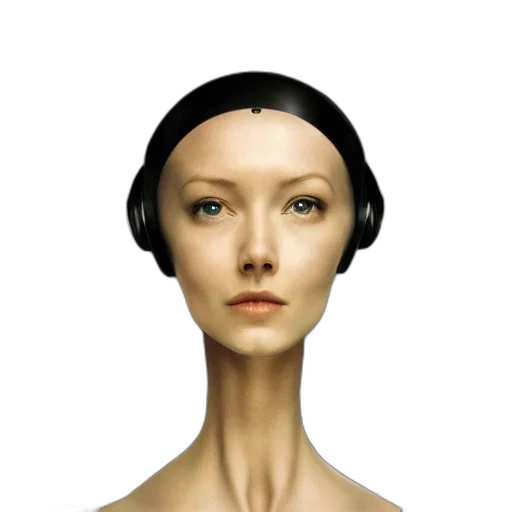 face, hat, robot, jewelry transparent PNG cut-out