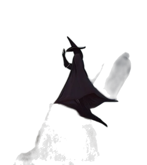 dragon, animal, creature, staff transparent PNG cut-out