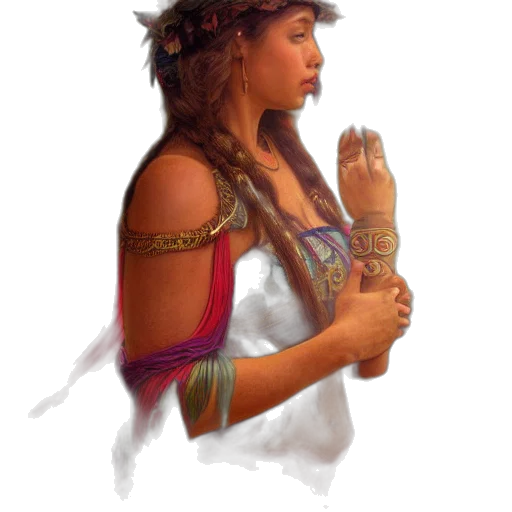jewelry, staff, crown, face transparent PNG cut-out
