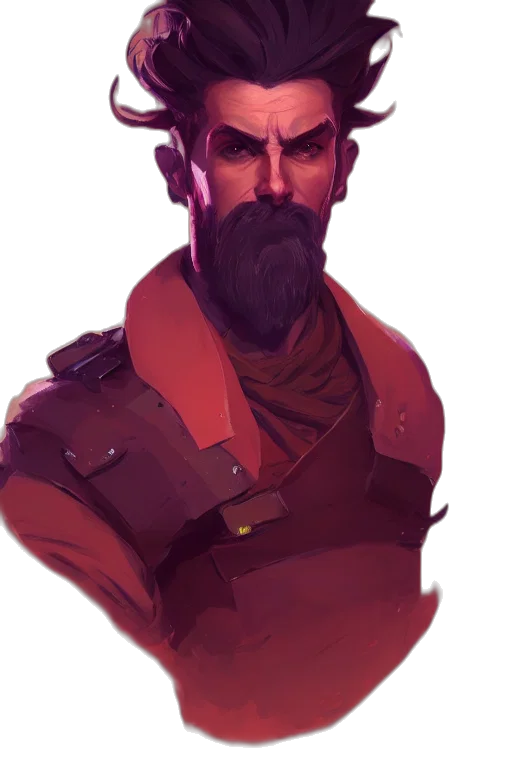 face, staff, concept art, fantasy art transparent PNG cut-out