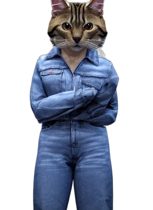 jacket, animal, creature, mask transparent PNG cut-out