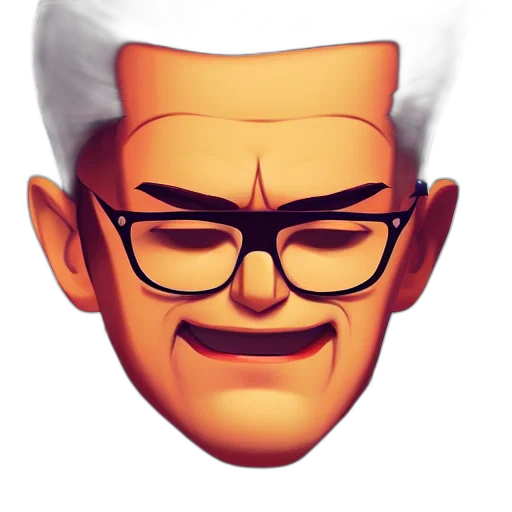 face, mask, staff, 3d render transparent PNG cut-out