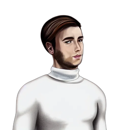 staff, jacket, face, robot transparent PNG cut-out