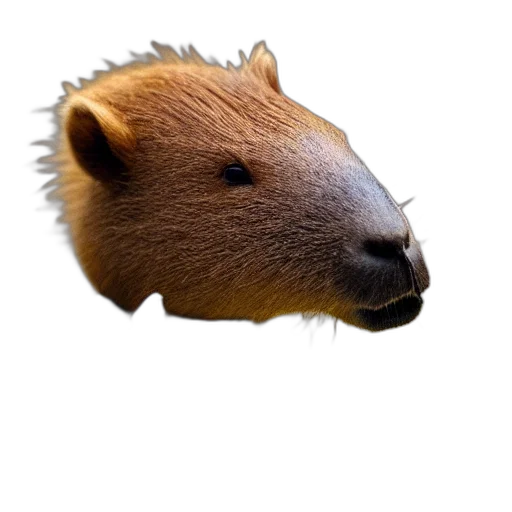animal, creature, hair, face transparent PNG cut-out
