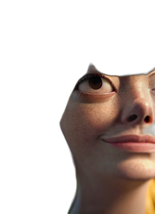 face, mask, robot, creature transparent PNG cut-out