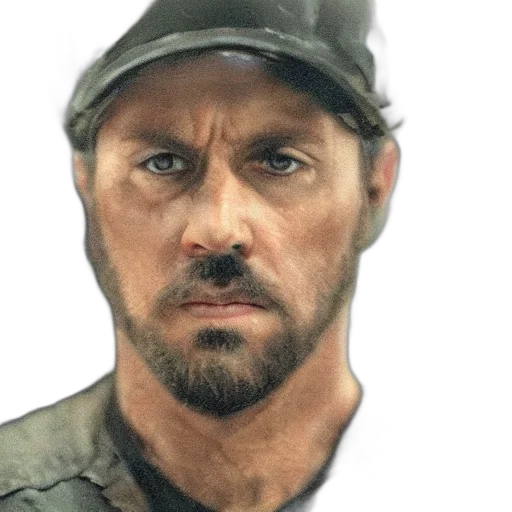 face, hat, animal, photorealistic transparent PNG cut-out