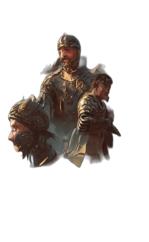 crown, face, sword, weapon transparent PNG cut-out