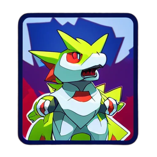 dragon, robot, staff, creature transparent PNG cut-out