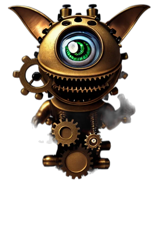 robot, staff, mask, weapon transparent PNG cut-out