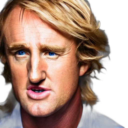 face, hair, photorealistic, cartoon transparent PNG cut-out