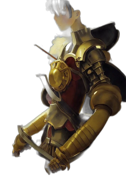 robot, sword, weapon, staff transparent PNG cut-out