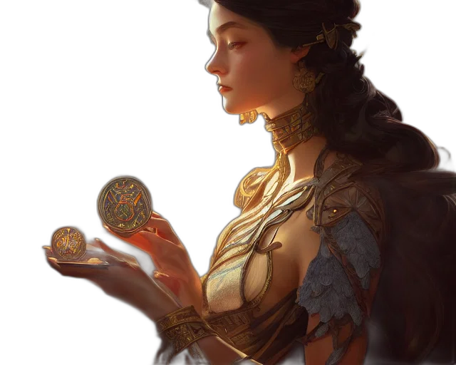 jewelry, crown, sword, dress transparent PNG cut-out
