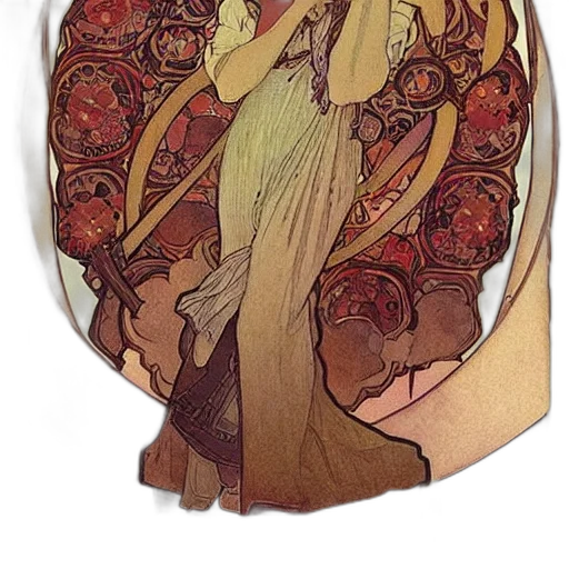 dress, mask, crown, fantasy art transparent PNG cut-out
