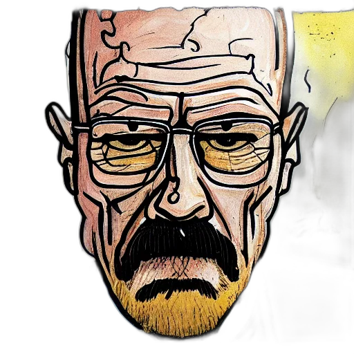 face, mask, comic book art, cartoon transparent PNG cut-out