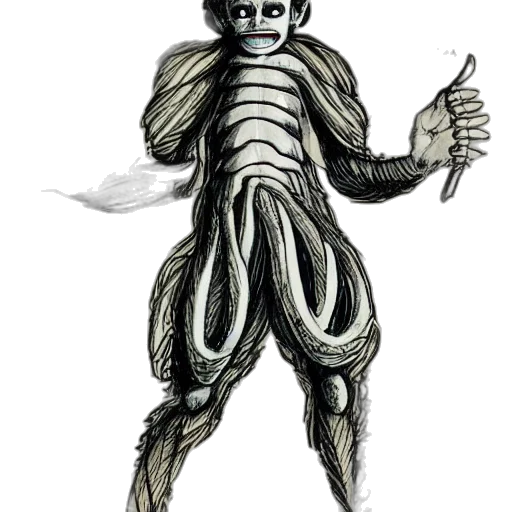 creature, robot, staff, mask transparent PNG cut-out