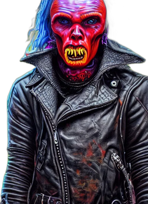 mask, jacket, face, creature transparent PNG cut-out