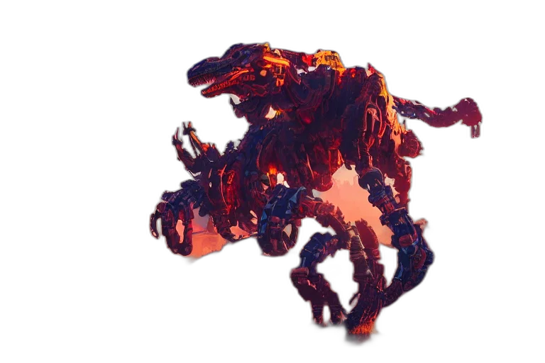 dragon, robot, creature, animal transparent PNG cut-out