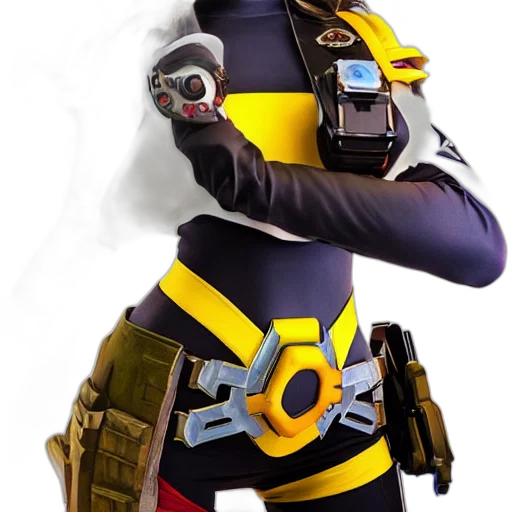 staff, robot, weapon, jacket transparent PNG cut-out