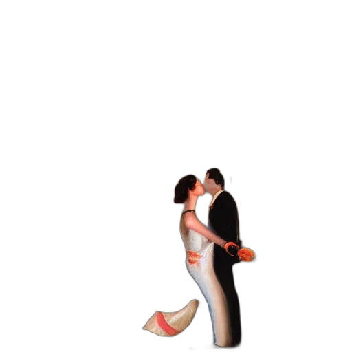 dress, umbrella, shoes, jewelry transparent PNG cut-out
