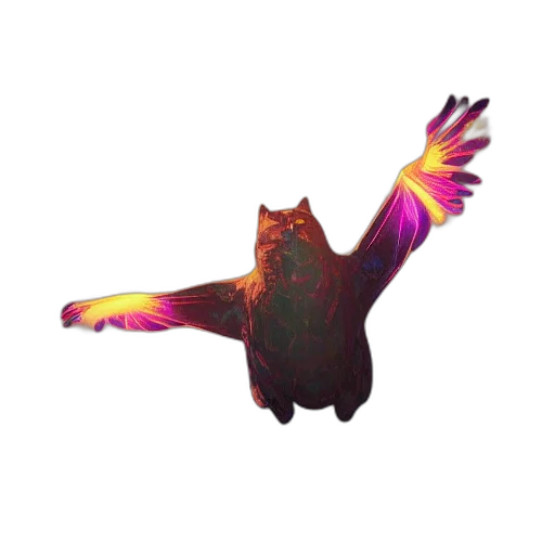 animal, creature, staff, dragon transparent PNG cut-out