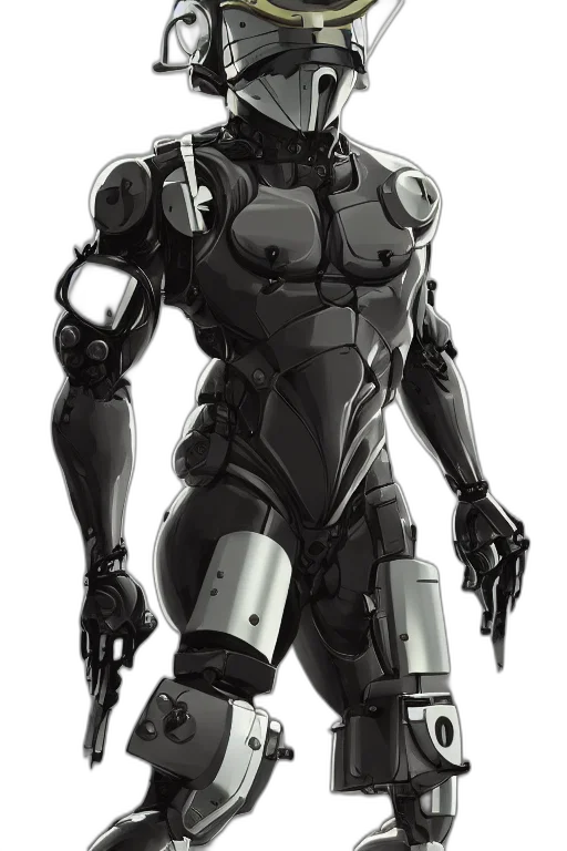 robot, weapon, concept art, comic book art transparent PNG cut-out
