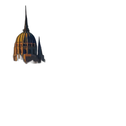 crown, umbrella, building, hat transparent PNG cut-out