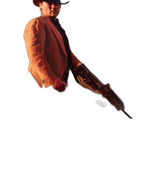 jacket, staff, umbrella, hair transparent PNG cut-out