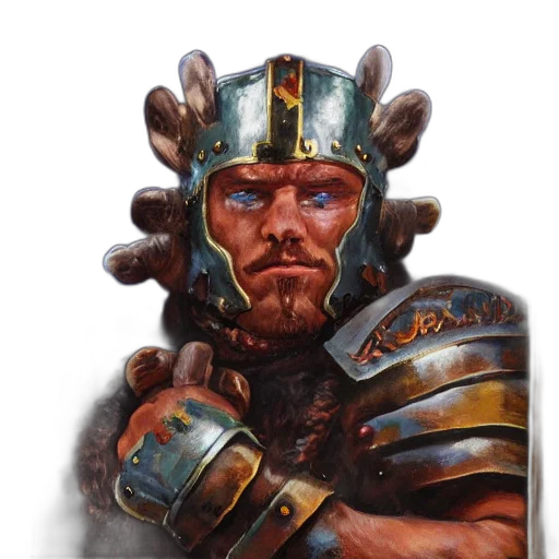 face, staff, crown, concept art transparent PNG cut-out