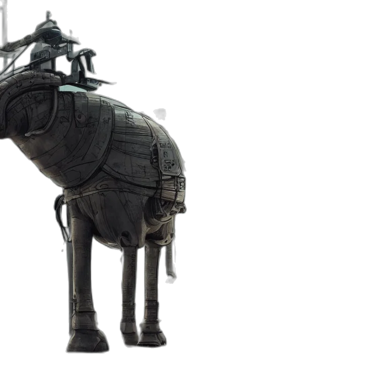 animal, robot, weapon, creature transparent PNG cut-out