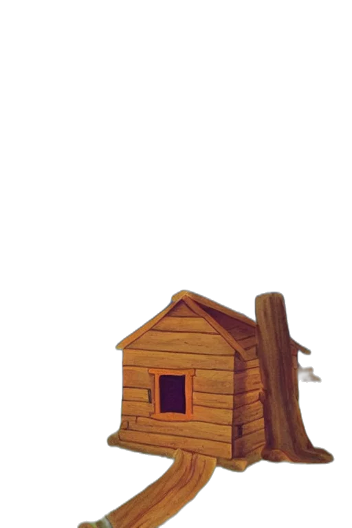 building, furniture, animal, hat transparent PNG cut-out