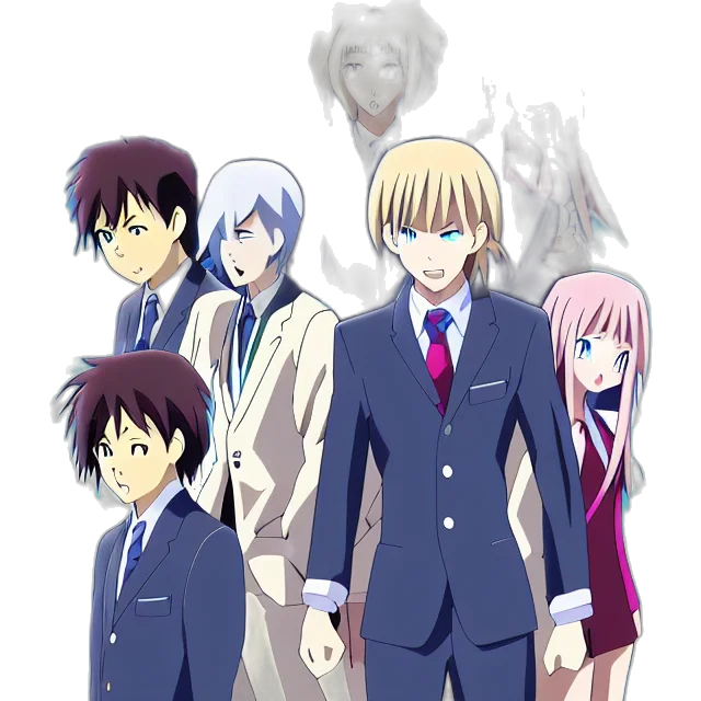 staff, anime, concept art, cartoon transparent PNG cut-out