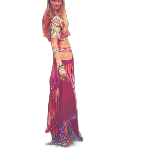 dress, jewelry, staff, concept art transparent PNG cut-out