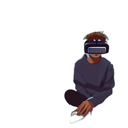 robot, mask, face, jacket transparent PNG cut-out