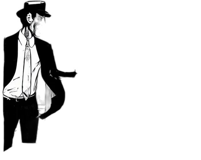 hat, staff, cartoon, comic book art transparent PNG cut-out