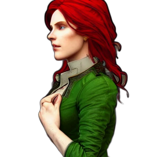 staff, face, dragon, dress transparent PNG cut-out