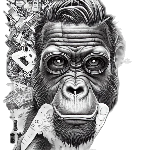 animal, face, mask, creature transparent PNG cut-out