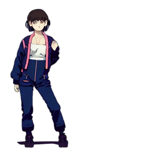 jacket, staff, creature, weapon transparent PNG cut-out
