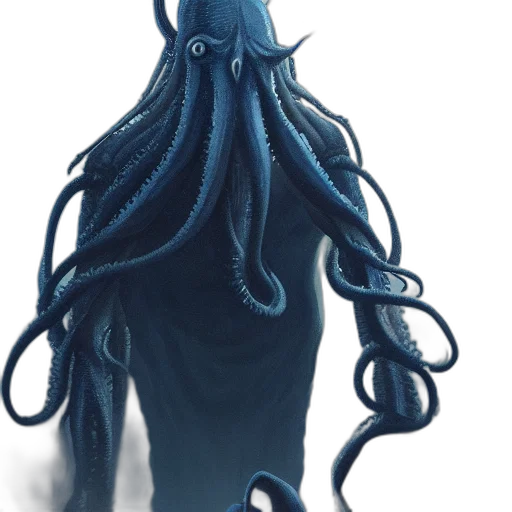 creature, crown, staff, mask transparent PNG cut-out