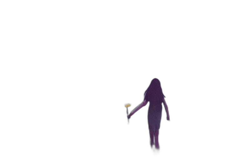 staff, dress, umbrella, creature transparent PNG cut-out