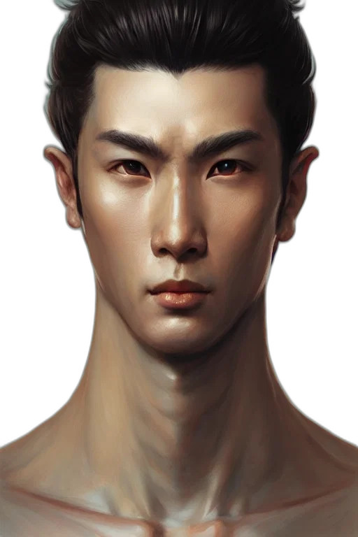 face, mask, creature, staff transparent PNG cut-out