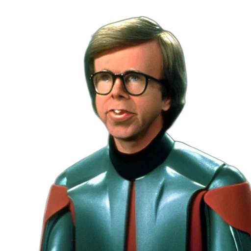 jacket, robot, face, staff transparent PNG cut-out