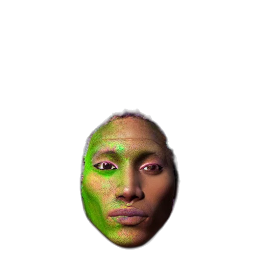 face, mask, creature, animal transparent PNG cut-out