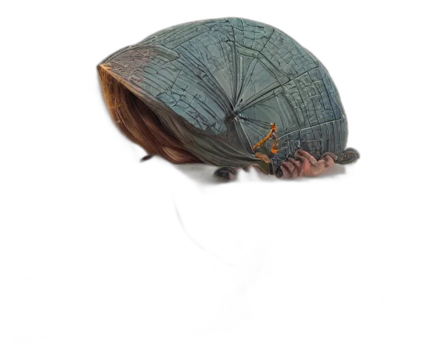 hat, creature, animal, umbrella transparent PNG cut-out